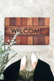 Conceptum Felpudo Hard Wood Multicolor 40 x 60 cm